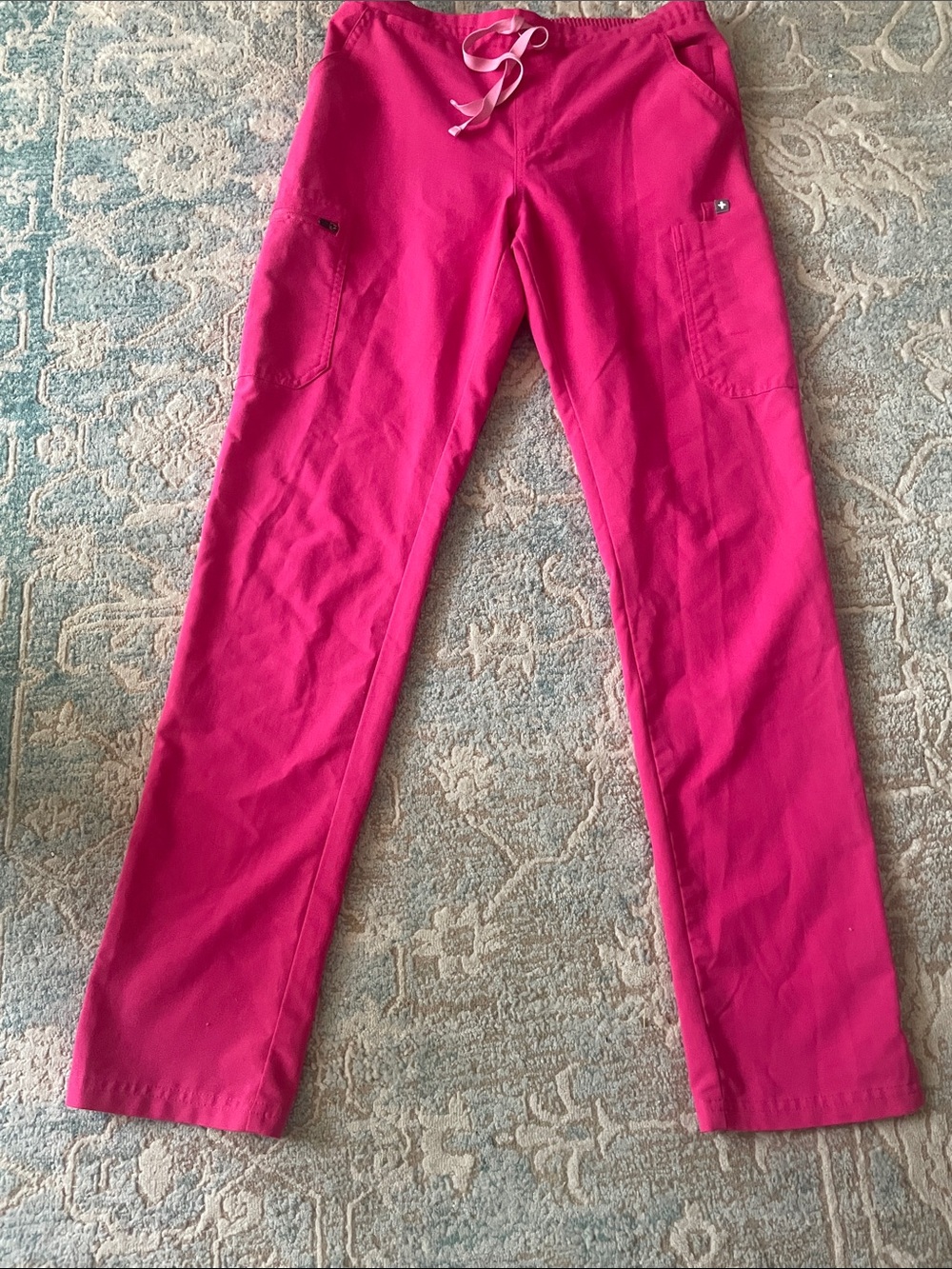 FIGS Hot Pink Scrub Pants S/T